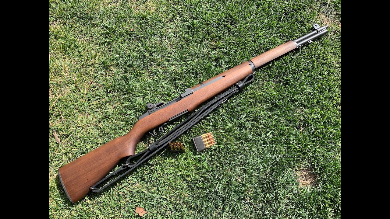 308 M1 Garand Build With Lothar Walther Barrel, Minelli Stock and Les Tam Sling